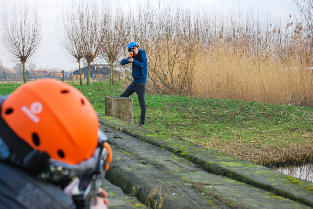 Bedrijfsuitje Lasergamen